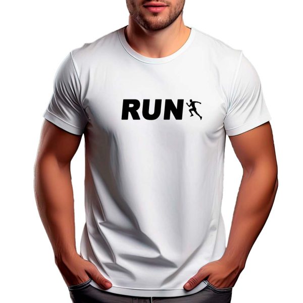 White Run Remera